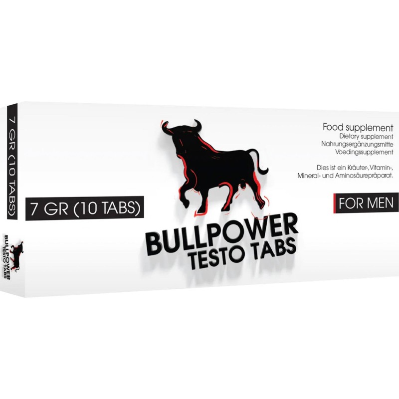 Bull Power Testo Tabs - Tabletki Poprawiające Męskość