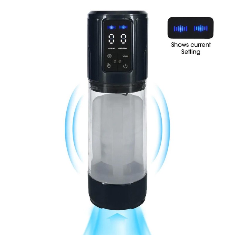 UltraLift - Wodna Automatyczna Pompka Erekcyjna - Gun Metal