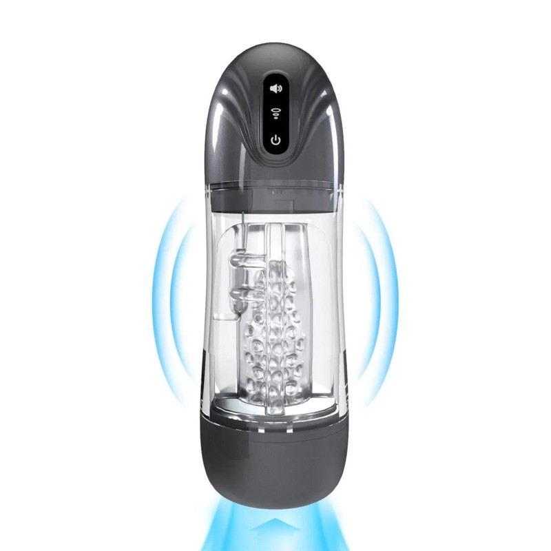 SonicPull - Wodna Automatyczna Pompka Erekcyjna i Masturbator - Gun Metal