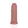RealRock Grube Dildo z Przyssawką XL - 20,3 cm - Jasne