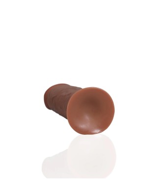 RealRock Grube Dildo z Przyssawką XL - 20,3 cm - Cieliste