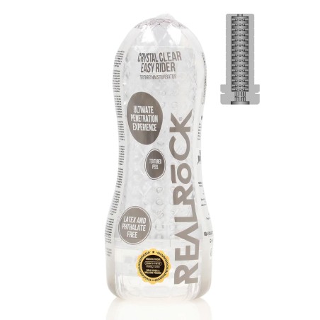 Easy Rider - Masturbator Żebrowany - Transparentny
