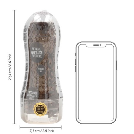 Easy Rider - Masturbator Żebrowany - Czarny