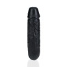 RealRock U Shaped Podwójne Dildo 12,7 cm - Czarne