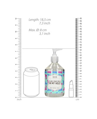 Slide Your Pole In My Hole - Lubrykant Wodny - 500 ml