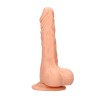 Realistyczne Cieliste Dildo z Jądrami - 17 cm