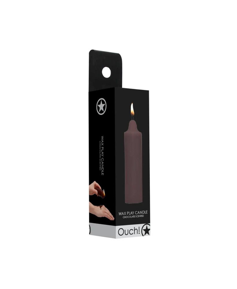 Ouch! Wax Play Candle -  Świeca BDSM - Chocolate Scented