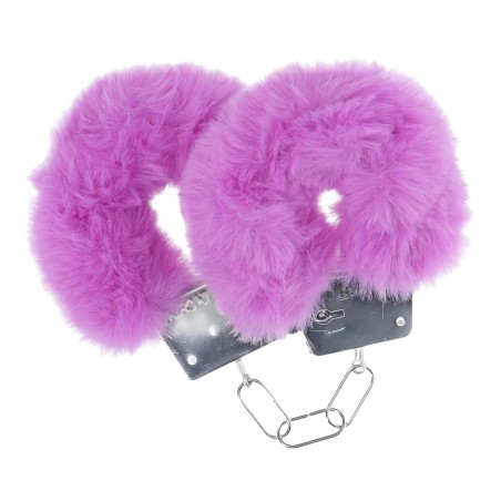 Ouch! Kajdanki z Futerkiem - Fioletowe