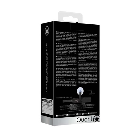 Ouch! Kajdanki do Przytwierdzenia na Przyssawkę