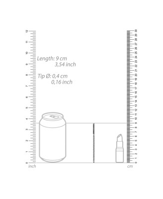Ouch! Metalowy Dilator - 4 mm