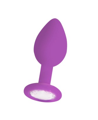 Diamond Butt Plug - Korek Analny - Fiolet