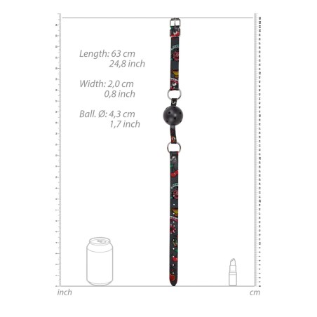 Ouch! Czarny Knebel Kulka