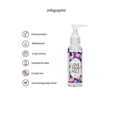 Love Your Pole - Lubrykant do Masturbacji - 100 ml