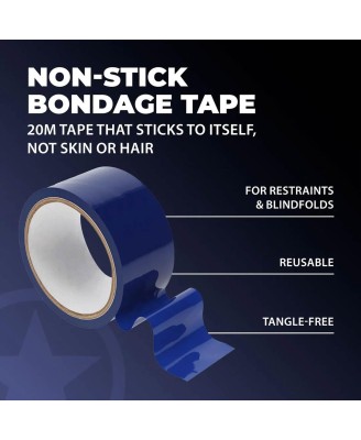 PVC Non-Stick Tape - 20 m - Taśma do Krępowania - Niebieska