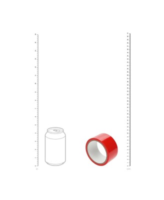 PVC Non-Stick Tape - 20 m - Taśma do Krępowania - Czerwona