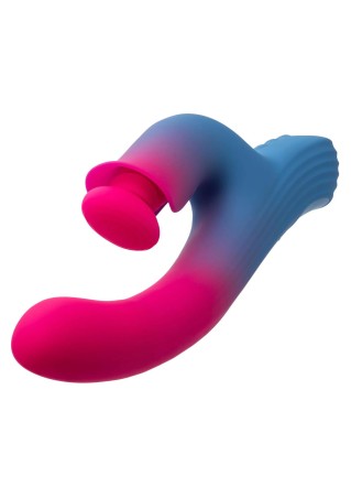 Dual Stimulator Thrusting Vibrator - Wibrator Króliczek