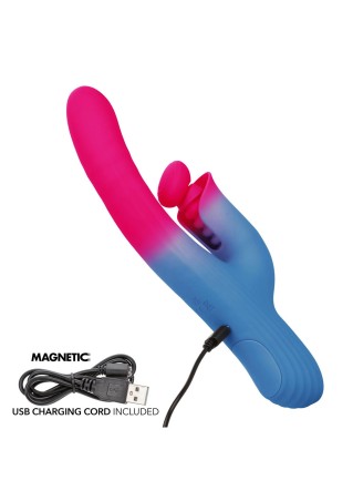 Dual Stimulator Thrusting Vibrator - Wibrator Króliczek