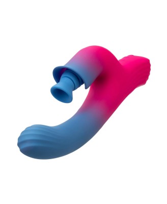 Dual Stimulator Suction Vibrator - Wibrator Króliczek z funk. Ssania