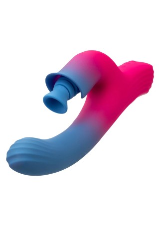Dual Stimulator Suction Vibrator - Wibrator Króliczek z funk. Ssania