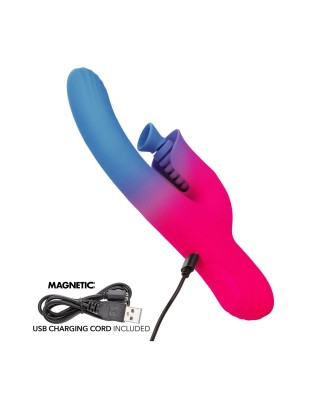Dual Stimulator Suction Vibrator - Wibrator Króliczek z funk. Ssania