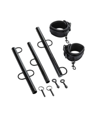 Spreader Bar - Metalowa Rozpórka z Kajdankami