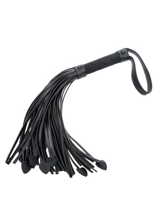Heart Throb Flogger - Czarny Pejcz