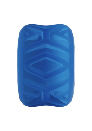 ToyJoy Hero 4-in-1 Ring - Superelastyczny Pierścień na Penisa - Niebieski