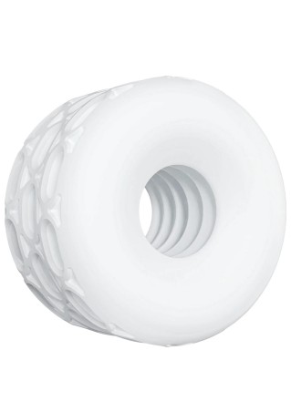 ToyJoy Hero 4-in-1 Ring - Superelastyczny Pierścień na Penisa - Biały