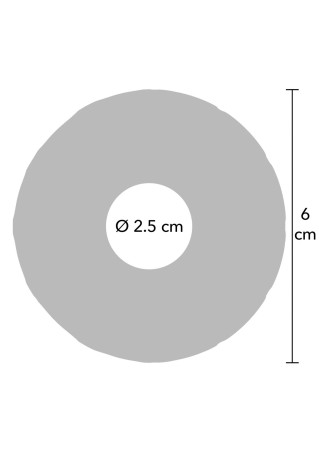 ToyJoy Hero 4-in-1 Ring - Superelastyczny Pierścień na Penisa - Biały