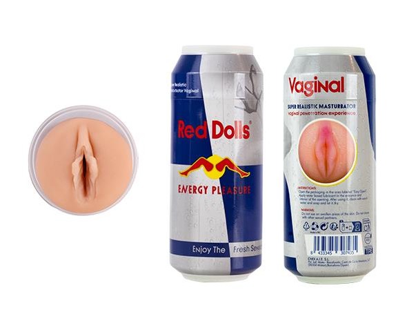 Cnex Red Doll Masturbator Puszka Energetyk