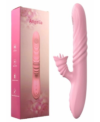 Angelia - Wibrator Króliczek - Różowy