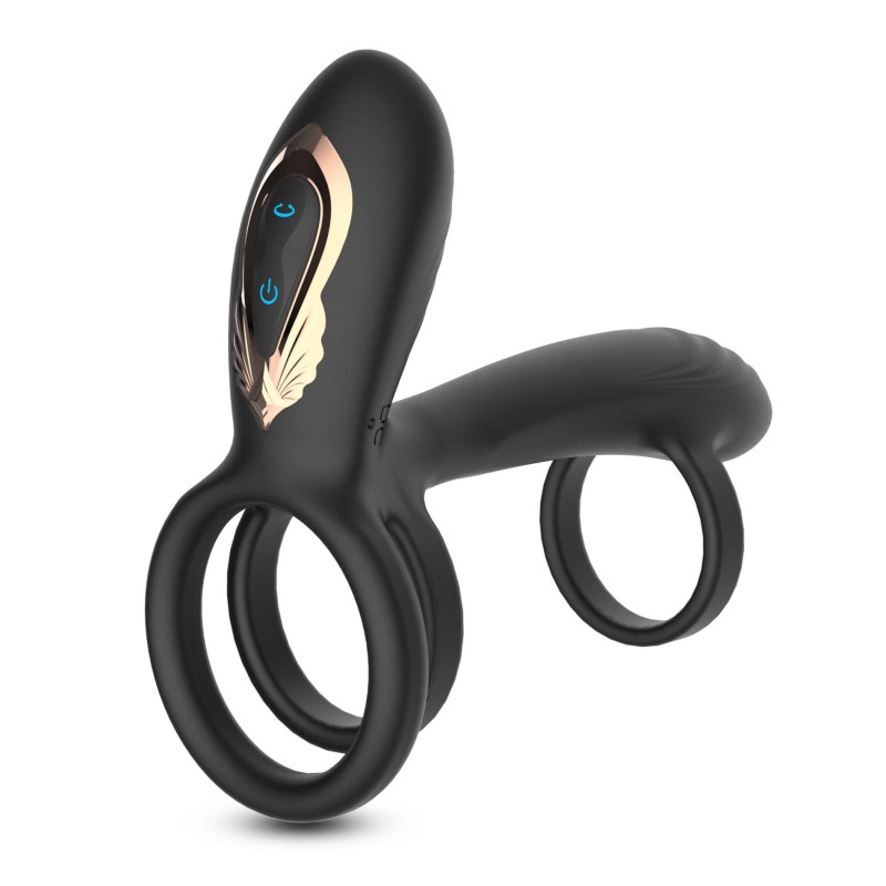 CRUSHIOUS TORNADO Pierścień Erekcyjny z Masażerem Łechtaczki