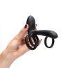 CRUSHIOUS TORNADO Pierścień Erekcyjny z Masażerem Łechtaczki
