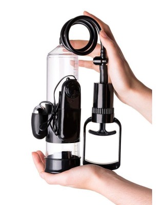 A-TOYS Penis Pump Coal - Pompka Erekcyjna - 22,8cm