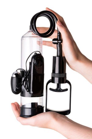 A-TOYS Penis Pump Coal - Pompka Erekcyjna - 22,8cm