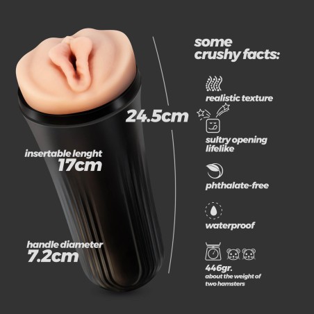 CRUSHIOUS PRIXUS CASE STROKER - Masturbator Pochwa