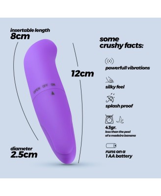 CRUSHIOUS G-FINDER - Mini Wibrator - Fioletowy