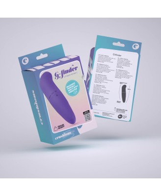 CRUSHIOUS G-FINDER - Mini Wibrator - Fioletowy