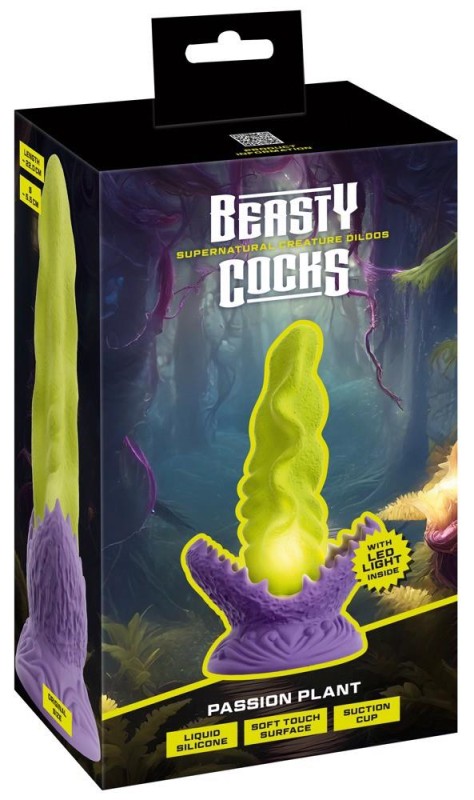 Beasty Cocks Passion Plant LED - Dildo Roślina