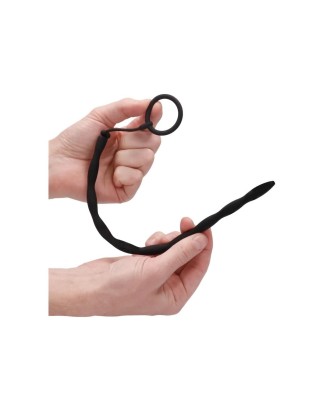 OUCH! Silikonowy Dilator z pierścieniem