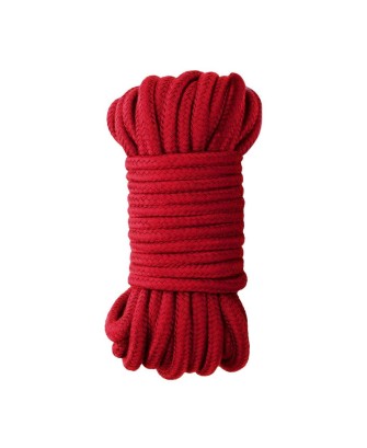 OUCH! Japanese Rope - Lina do Krepowania - Czerwona - 10 m