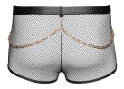Męskie Siateczkowe Bokserki - Czarne - M
