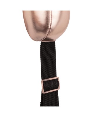 Rosy Gold - Zestaw do Krępowania z Zagłowiem - Rose Gold