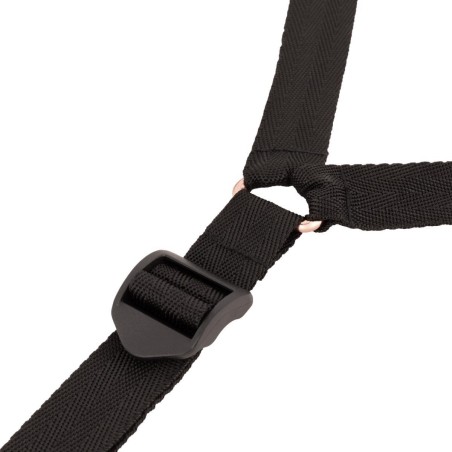 Rosy Gold - Zestaw Pasów do Krępowania pod Łóżko - Czarny