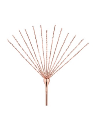 Rosy Gold - Piórko do Łaskotania z Pejczykiem - Rosegold