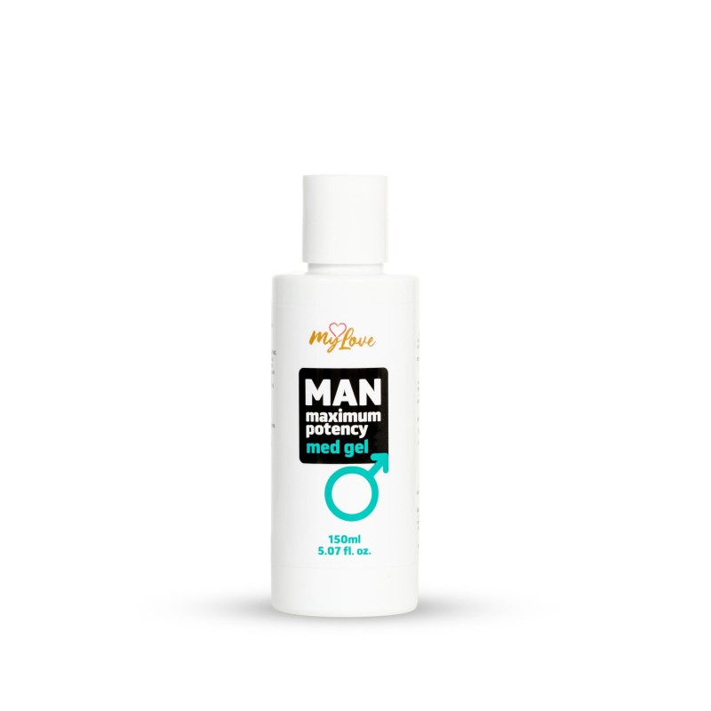 MyLove Man Maximum Potency Med Gel - Lubrykant na Erekcje - 150 ml