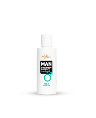 MyLove Man Maximum Potency Med Gel - Lubrykant na Erekcje - 150 ml