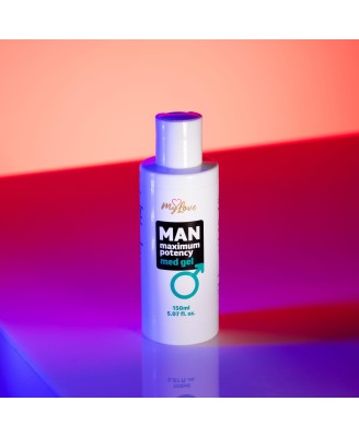 MyLove Man Maximum Potency Med Gel - Lubrykant na Erekcje - 150 ml