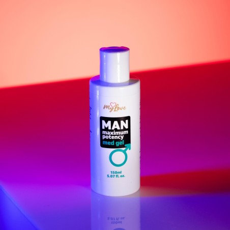 MyLove Man Maximum Potency Med Gel - Lubrykant na Erekcje - 150 ml
