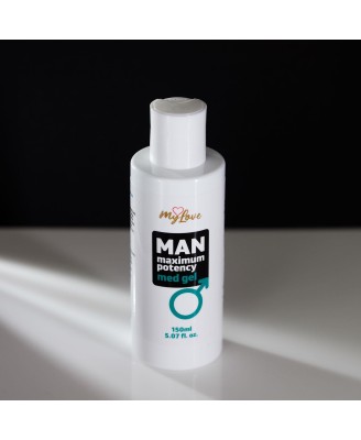 MyLove Man Maximum Potency Med Gel - Lubrykant na Erekcje - 150 ml